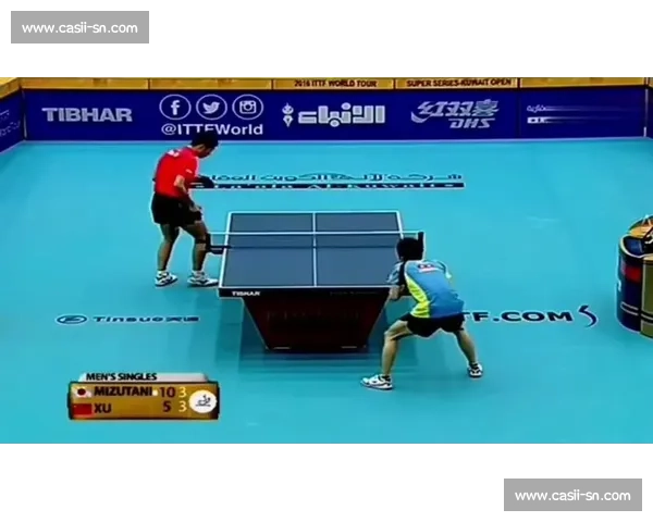 许昕迎战水谷隼赛场争锋 激烈对决再现乒乓球巅峰对决